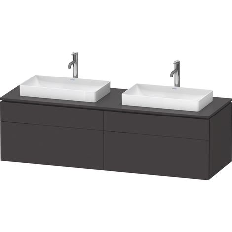 Duravit L-Cube Konsolenwaschtischunterbau wandhängend, inklusive (1/4)