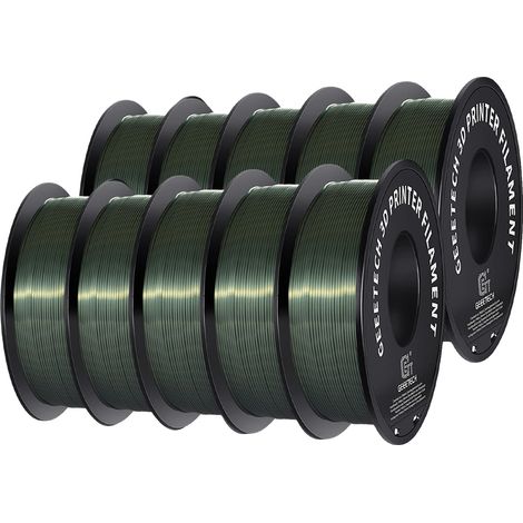 Filamento PLA per stampa 3D di seta, diametro 1,75 mm, 50 volte più resistente (1/2)