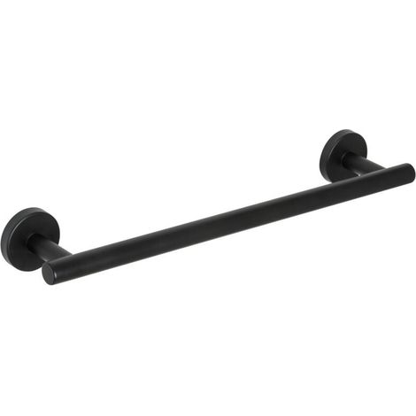 Wenko BOSIO porte-serviettes acier inox noir mat 40 cm - Wenko BOSIO porte-serviettes acier inox noir mat 40 cm (1/5)