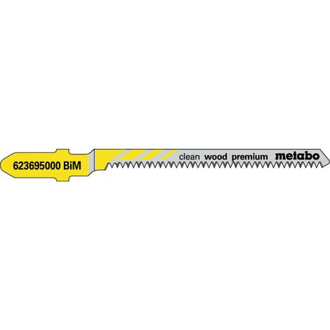 Metabo - Set di lame per legno, lunghezza 57 mm, 5 pz 623695000