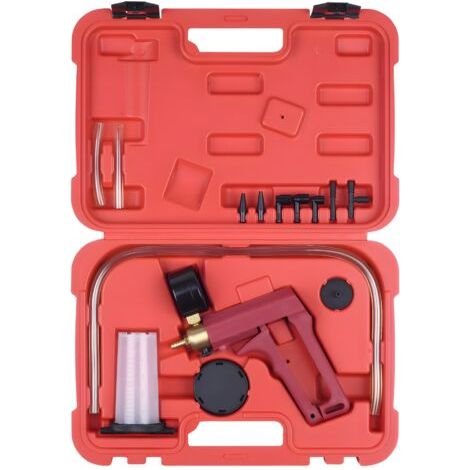 Coffret Pompe purge Purgeur liquide de Frein Testeur de Circuits à dépression (1/4)
