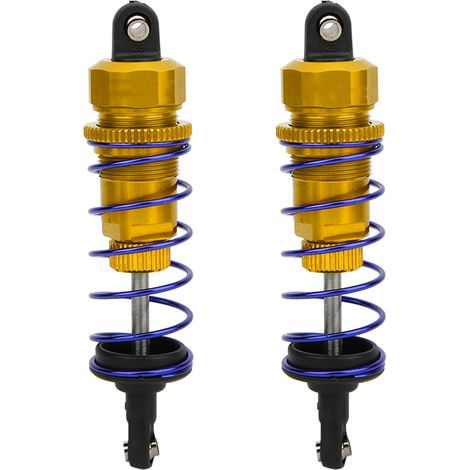Amortisseur Avant Réglable - Pression Huile - 92 mm - Pour Voiture Télécommandée 1/10 - Lot de 2 (1/5)