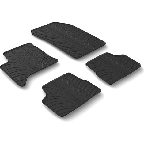 Set tappeti su misura in gomma - compatibile per Fiat 600 5p (09/23) automatico (1/5)
