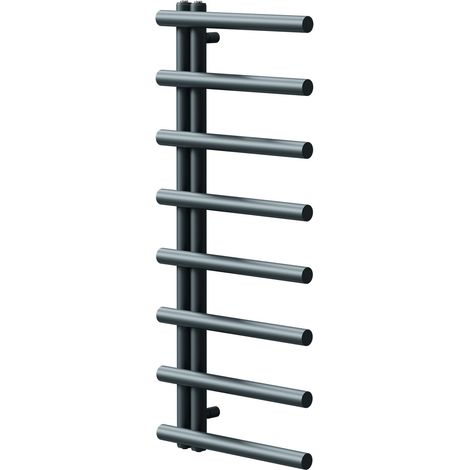 Mason Anthracite 1150mm x 500mm Designer Heated Towel Rail (1/5)