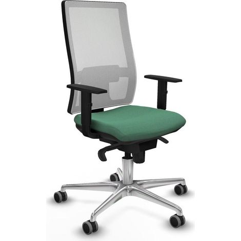 Piqueras y Crespo 1D086G0 Chaise de Bureau Vert Émeraude (1/3)