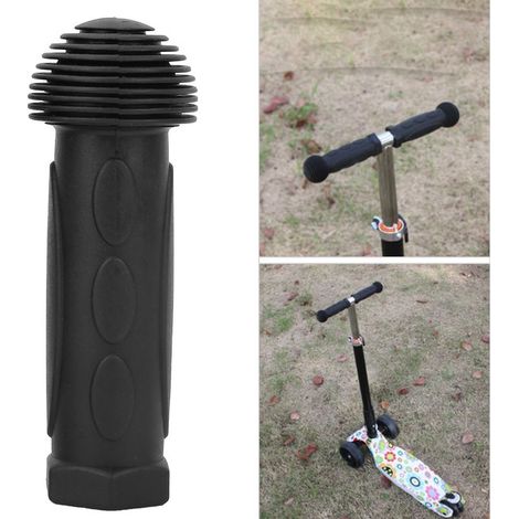 2 Pièces Poignées Antidérapantes en Caoutchouc pour Guidon de Vélo Enfant, Tricycle et Trotinette (1/5)