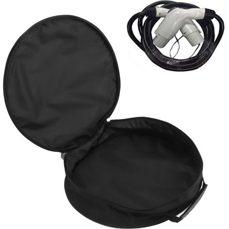 Runde, wasser- und feuerfeste Tasche für Ladepistole und Aufbewahrungstasche für Ladekabel (1/5)