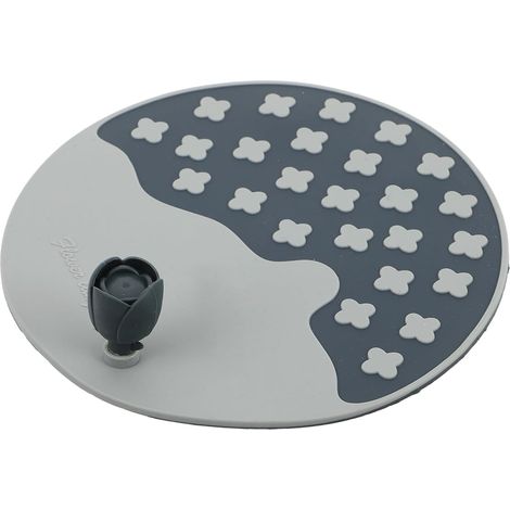 CCYKXA Floor Drain Cover Bathroom Sink Drain Cover Floral Silicone Floor Drain Cover Garage Floor Drain Cover (1/5)