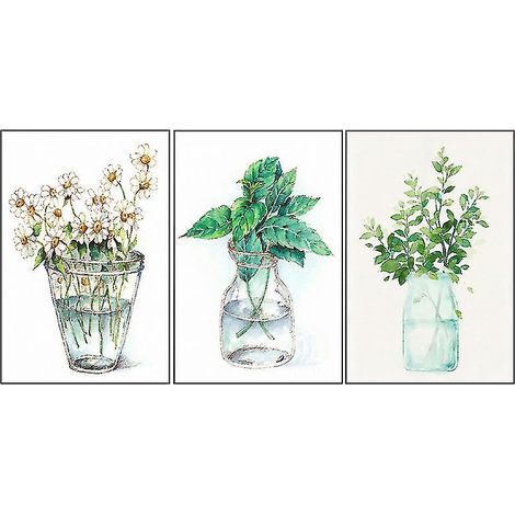 3 tableaux sans cadre (1/3)