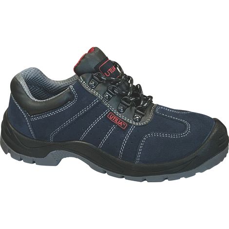 Utilia SCARPE ANTINFORTUNISTICA BASSE S1P SRC TAURUS SCAMOSCIATE Col. Blu Mis. 42