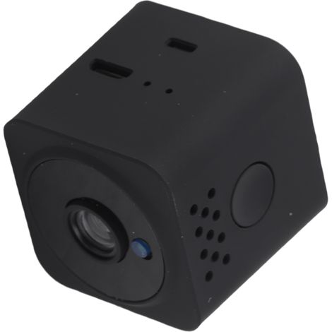 Caméra de sécurité sans fil avec fixation magnétique, vision nocturne 1080p, détection de mouvement, Wi-Fi 2,4 GHz, audio bidirectionnel, carte mémoire 32 Go. (1/5)