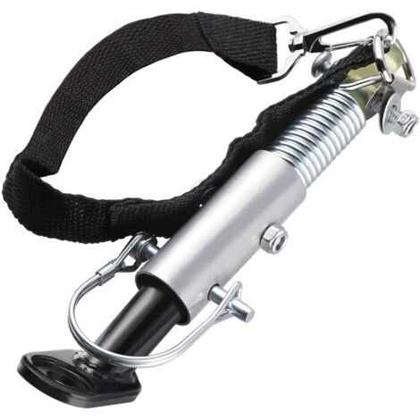Attelage de Remorque pour Vélo Attachement Universel pour Attache de Remorque pour Vélo, argent , noir