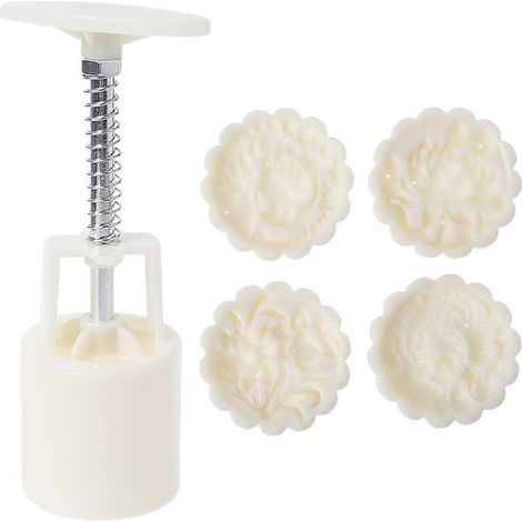 Lange Phönixform DIY-Mondkuchenformen, handgepresste Mondkuchenausstecher aus Kunststoff