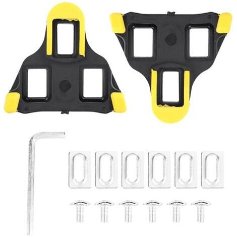 HOXILEELEO - coppia di protezioni in gomma per tacchette pedali bici da strada Shimano SPD SL (1/5)