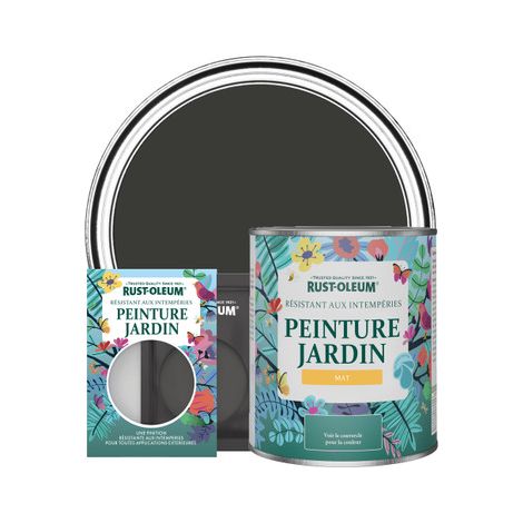 Peinture Jardin, Finition Mat- Magie noire (1/3)