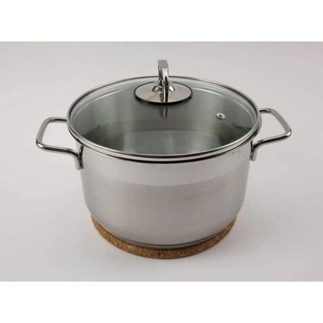 Lot de 3 Dessous de Plat en liège – 19 cm de diamètre (1/4)