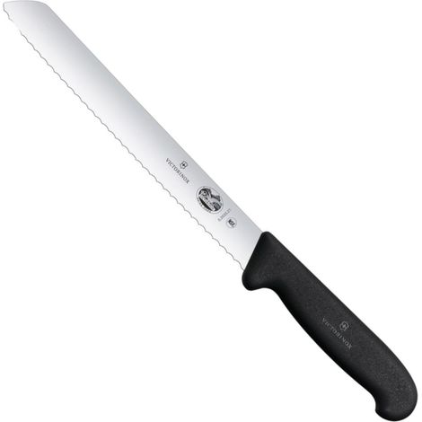 Couteau à pain dentelé FIBROX, longueur 210/348 mm