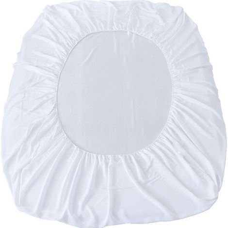 Drap Housse Qualité Supérieur 100% Coton, Extensible et trés Doux et Un Ajustement Parfait- Matelas Epais, Drap Grand Bonnet 150x200cm pour Matelas d’épaisseur de 11-26cm (1/5)