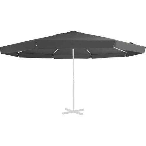 Maison Exclusive - Ersatzbezug für Sonnenschirm Anthrazit 515 cm