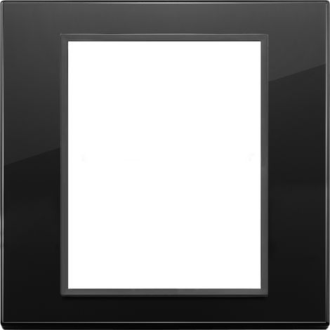 VIMAR - 21668.88 Placca 8M nero totale diamante