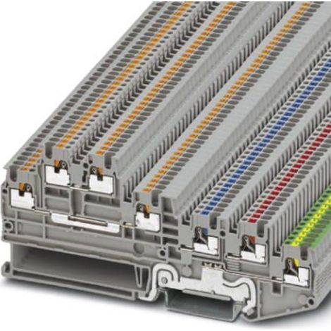Phoenix Contact 3244473 Initiatoren-/Aktorenklemme  Push-In-Klemme  Grau 50 St.