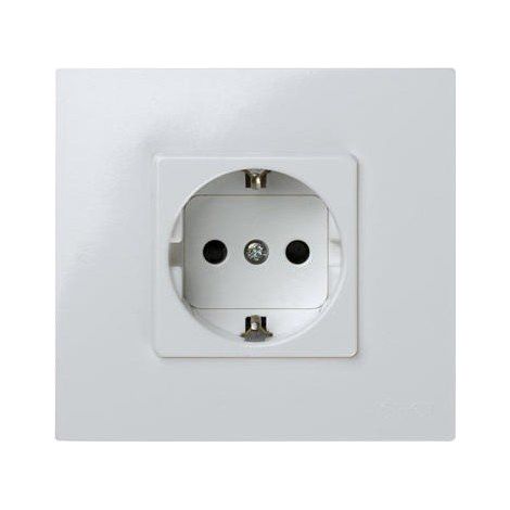 Base schuko monoblocco rapida bianca bianca SIMON 27 PLAY 2791432-030