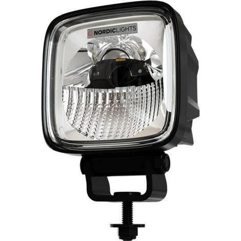 Work light LED'28W 1950lm square 12/24V transparent bolt on'85x100x129mm Deutsch 2-pin'Wide flood'1 LED'Scorpius Pro 415PH by (1/5)