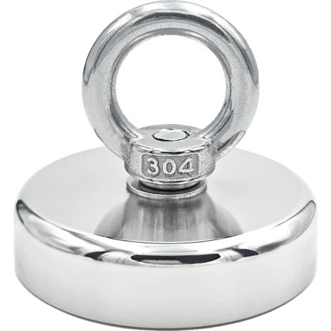 Angelmagnet, hohe Zugkraft, langlebige Stahlbeschichtung, KND16 Pull Max 5kg (1/2)