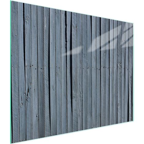 Glasschneidebrett 52x30 Holz