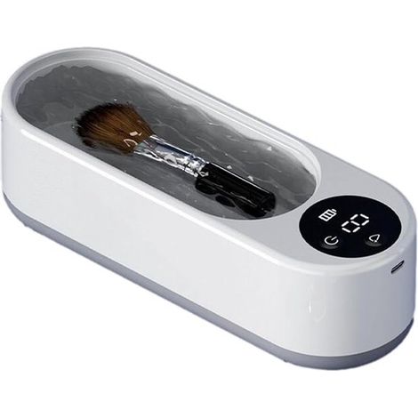 Nettoyeur à ultrasons – 45 kHz, pour lunettes, lentilles de contact, colliers, montres (1/5)
