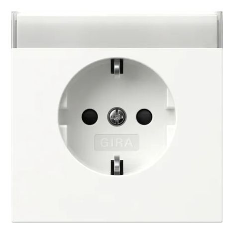 Gira Presa SCHUKO BSF + SP Interruttore a superficie Bianco puro [446270], 4462 70