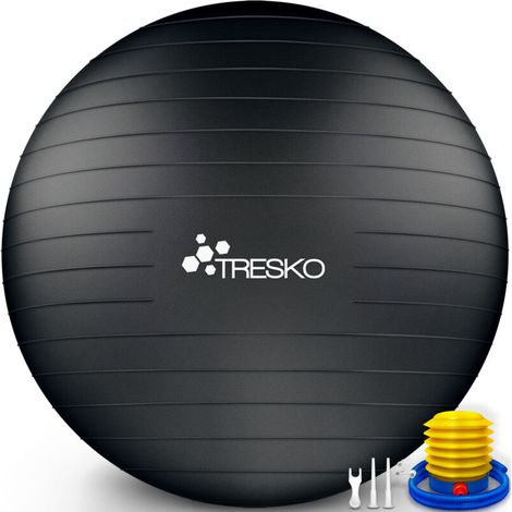 58 cm großer, mattierter, halbkreisförmiger Balanceball