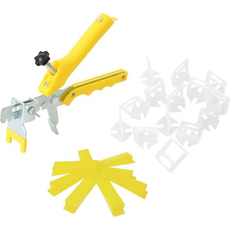 Fliesen-Nivelliersystem 500 Keile 2500 Clips 3 mm