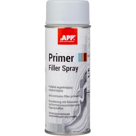 Apprêt anti-rouille - Primaire pour carrosserie voiture - Gris clair - 400ml - APP (1/5)