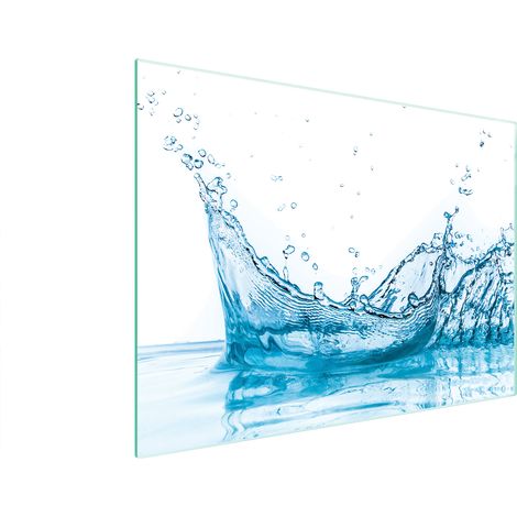 Glasschneidebrett 40x30 Wasser (1/5)
