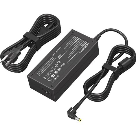 Chargeur 65W 19V pour PC Portable ASUS Medion Akoya Chargeur pour Asus R556 R556U R510L R751L X502 X502C X555 pour Asus Zenbook Vivobook Satellite Medion Akoya (1/5)