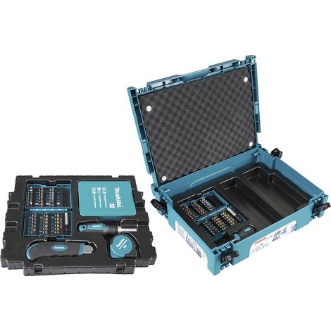 Pack de 96 accessoires pour outils électroportatifs – Compatible avec Makita – Pour travaux intensifs – Coffret de transport inclus