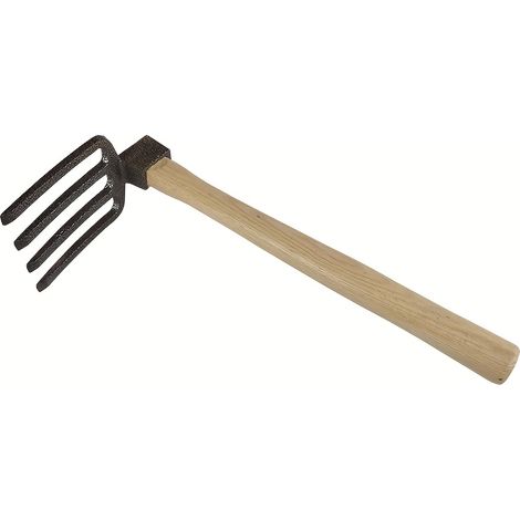 Houe de jardin en acier au manganèse, adaptée au désherbage, au bêchage, à la plantation de légumes, outils de jardin. (1/4)