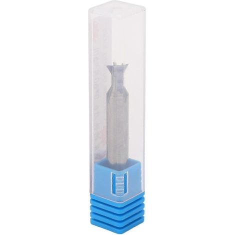 Fraise à queue d'aronde en carbure, diamètre 6 mm, 4 dents, longueur 50 mm, fraise à queue d'aronde à usage général, 60 mm haute qualité. (1/5)