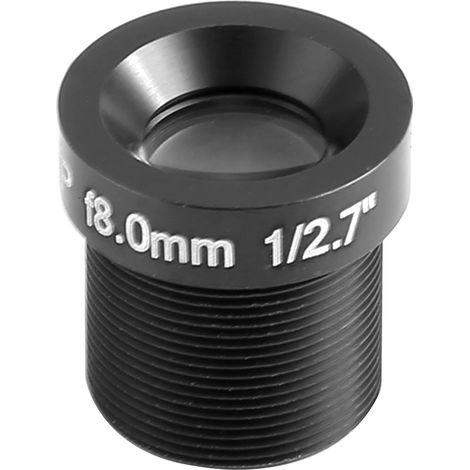 Lentille de Caméra CCTV 8mm HD 1080P, Angle Large, Monture M12, pour Remplacement (1/5)