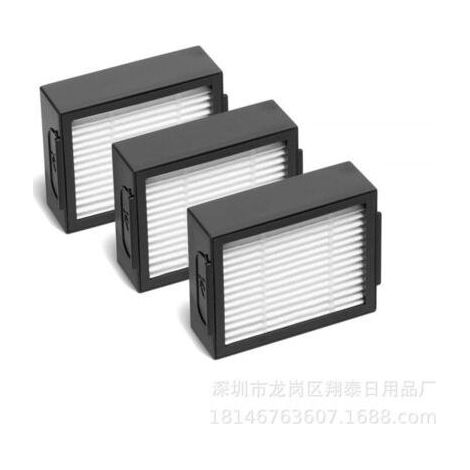 Lot de 3 filtres de rechange pour iRobot Roomba i & e i1 i3 i4 i6 i7 i8 e5 e6+ J7 (non compatible avec le J7+) - Pièces détachées et accessoires pour aspirateurs (1/4)