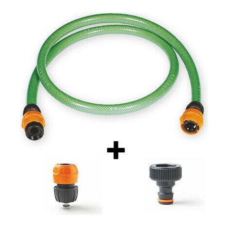 Kit collegamento carrello rubinetto per tubo da giardino gf - g.f. (1/2)