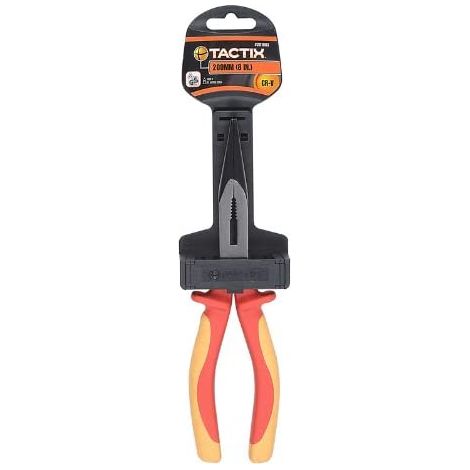 TACTIX - PINZA ISOLATA A BECCHI LUNGHI 200 MM 1000V (1/2)