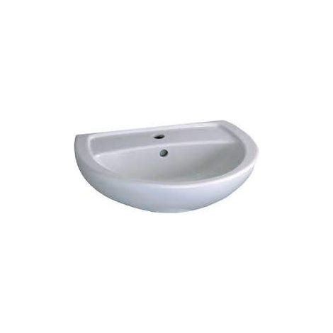 Lavabo BASTIA 60 cm blanc GEBERIT 501.606.00.1 (1/2)
