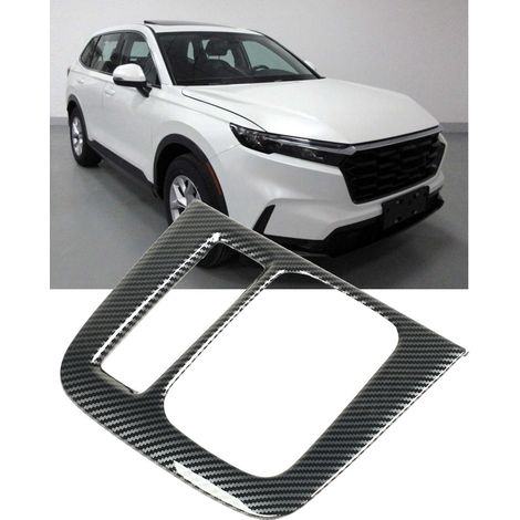 Le cache de panneau de changement de vitesse texturé en fibre de carbone convient à la Honda RS CR-V 2023+ (non répertoriée sur le site Web japonais, car la nouvelle génération de CR-V n'est pas vendu (1/5)