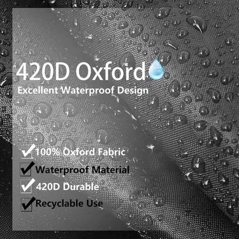 Hundetransportbox – Schutzhülle aus 420D Oxford-Gewebe – Maße 95 × 61 × 61 cm – Lichtecht und wasserdicht – (1/3)
