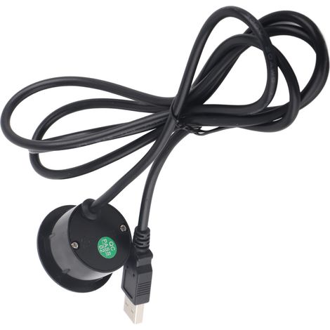 Prise USB encastrable 2 ports avec câble 1,5 m, installation intégrée, sortie USB 5V 1A, usage multiple pour téléphone, appareil photo et tablette (1/5)