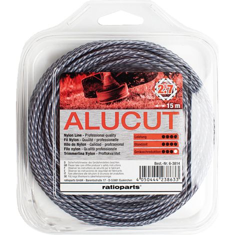 TRIMMERLINIE 2,7MM RIF 1513814 KOMPATIBEL ALUCUT (1/2)