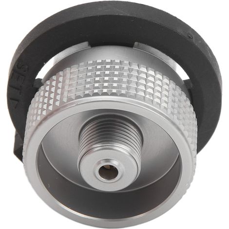 Adaptateur pour réchaud à gaz butane IPB à visser, compatible avec les cartouches de gaz butane pour le camping et les barbecues. (1/5)