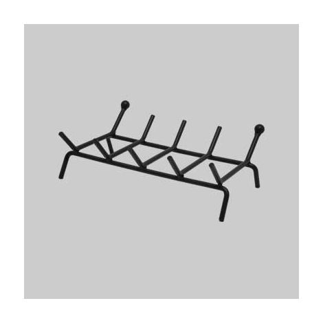 BRUCIALEGNA CON SFERA PER CAMINO 4 Barre, cm 40x30x15h